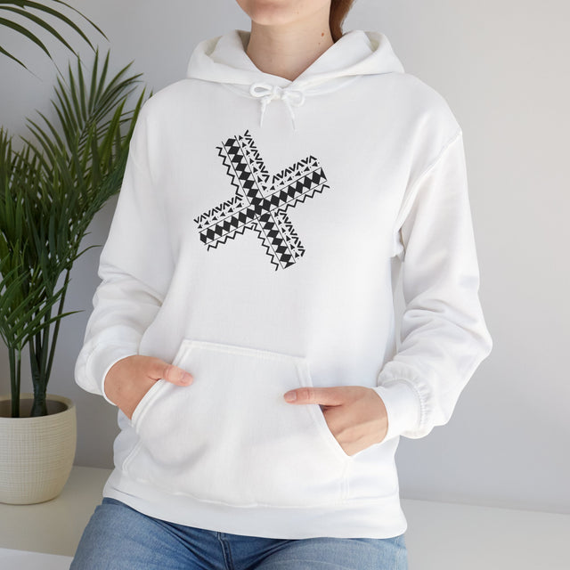 Authentic Graffiti Hoodie — 'AUTHENTIC' Back Print Streetwear Pullover