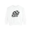 Keep Going Circle design sweatshirt | Motivational Typography, Distressed Black Print