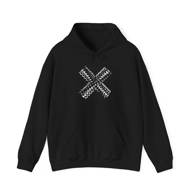 Authentic Graffiti Hoodie — 'AUTHENTIC' Back Print Streetwear Pullover