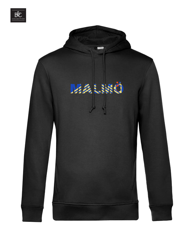 HOODIE COLORFUL LETTERS MALMÖ CITY